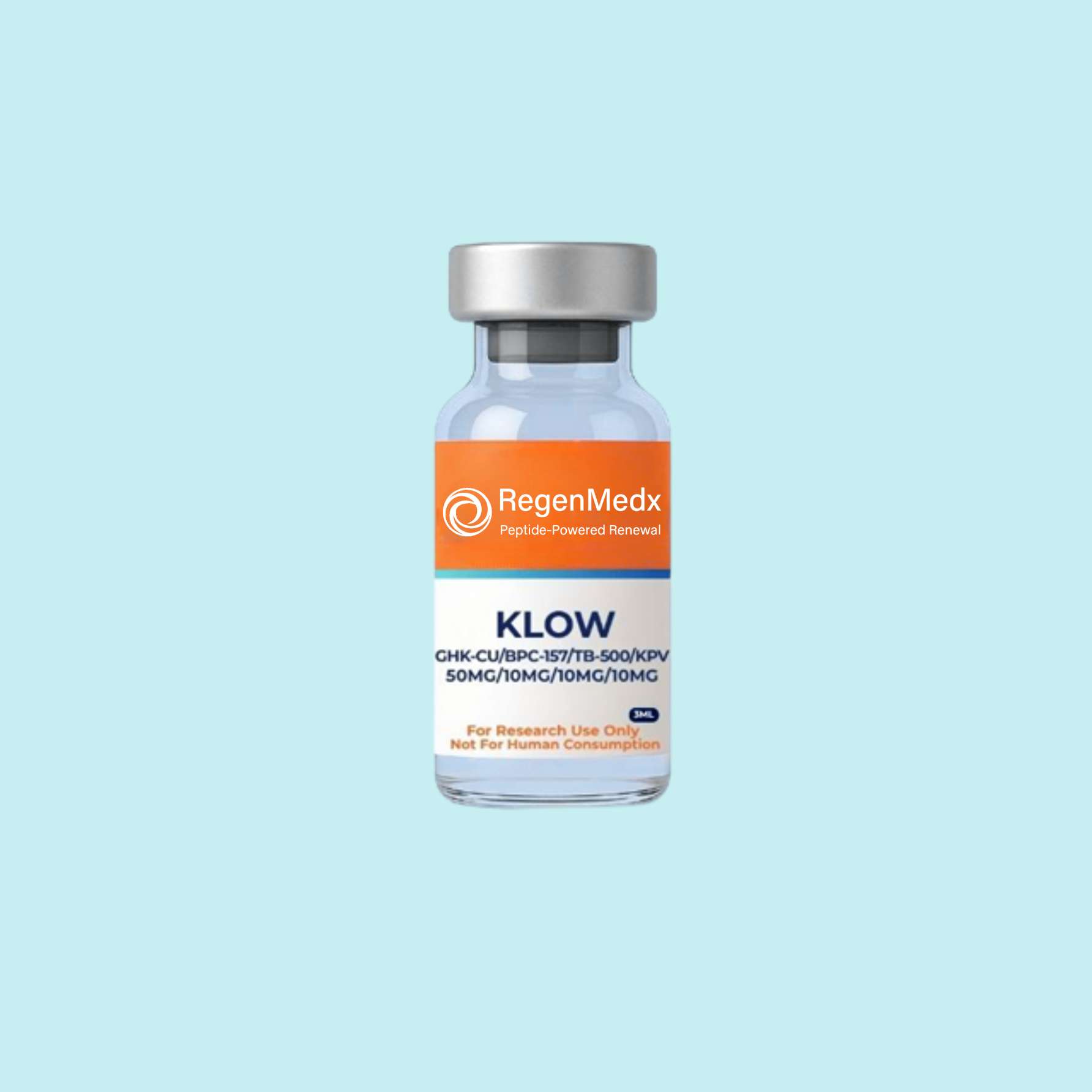 Klow GHK-CU/BPC-157/TB-500/KPV KLOW Blend - Image 1